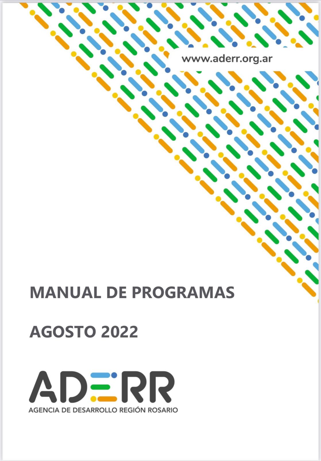 Manual de programas agosto 2022